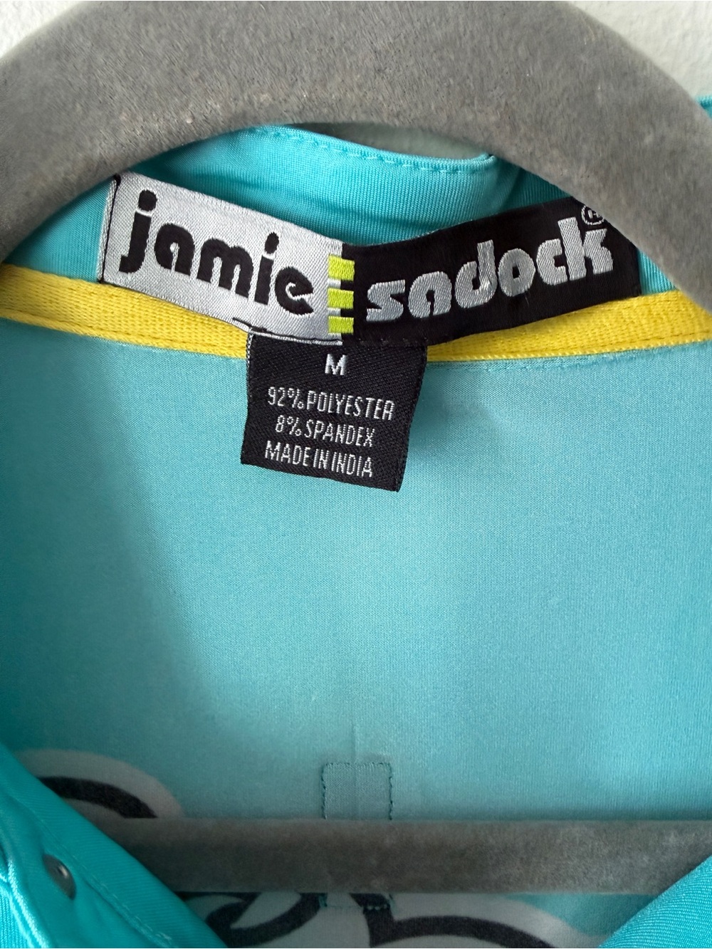 jamie sadock Turquoise and Black Golf Dress - Picture 2 of 6